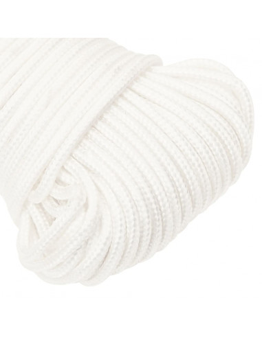 Corda Nautica Completamente Bianca 5 mm 25 m in Polipropilene