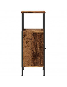 Comodini Legno Antico 2 pz 41x31x80 cm in Legno Multistrato