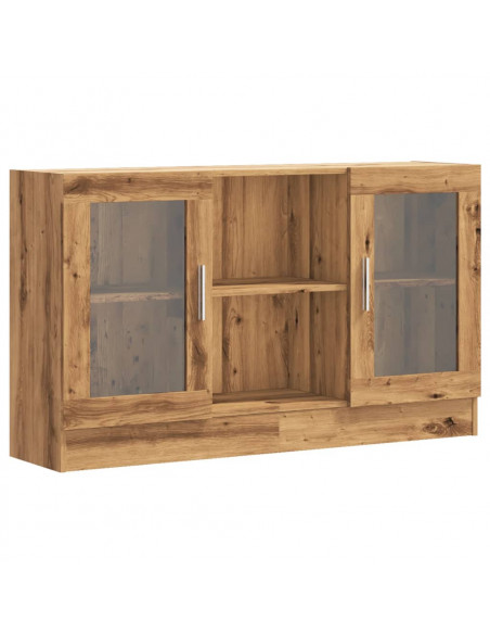 Credenza Rovere Artigianale 120x30,5x70 cm in Truciolato