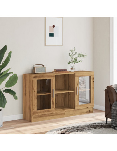 Credenza Rovere Artigianale 120x30,5x70 cm in Truciolato