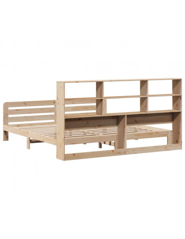 Giroletto senza Materasso 180x200 cm in Legno Massello di Pino