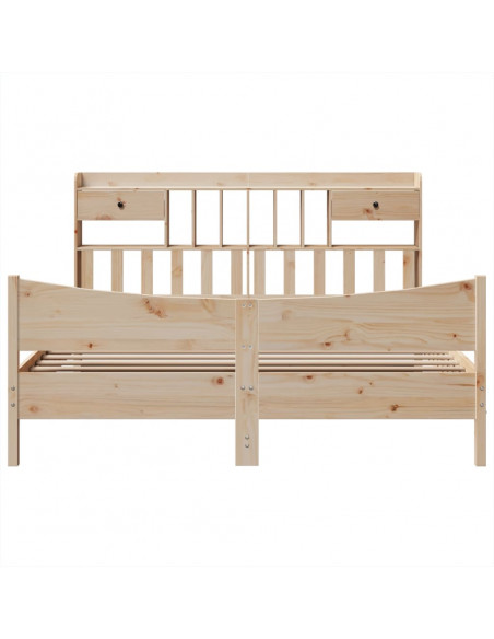 Giroletto senza Materasso 180x200 cm in Legno Massello di Pino