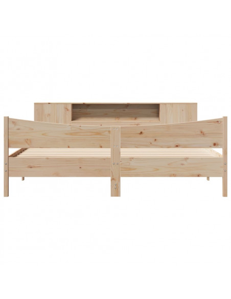 Giroletto senza Materasso 180x200 cm in Legno Massello di Pino