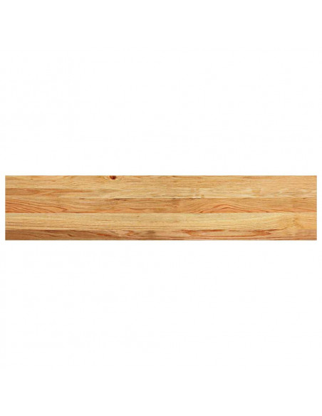 Gradini 20 pz Marrone Chiaro 120x30x2 cm Legno Massello Rovere