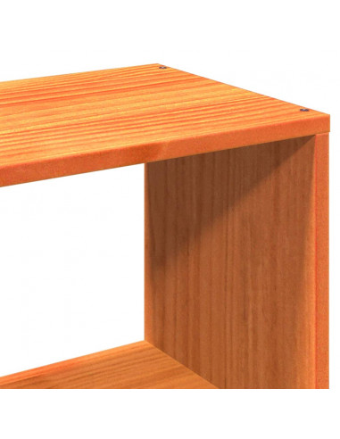 Letto senza Materasso Marrone Cera 90x190 cm in Legno di Pino