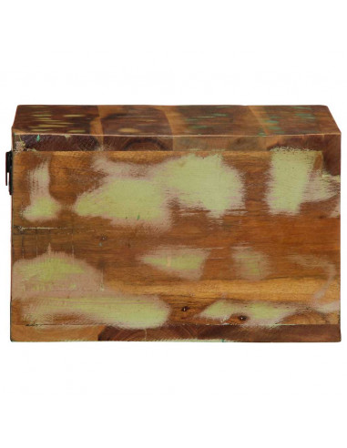 Mobile TV a Parete 40x30x19 cm in Legno Massello di Recupero