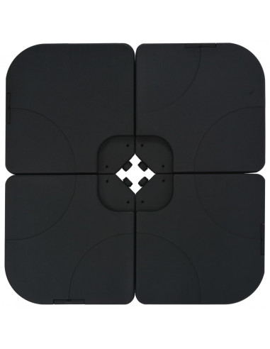 Ombrellone da Esterni con Base Portatile Verde