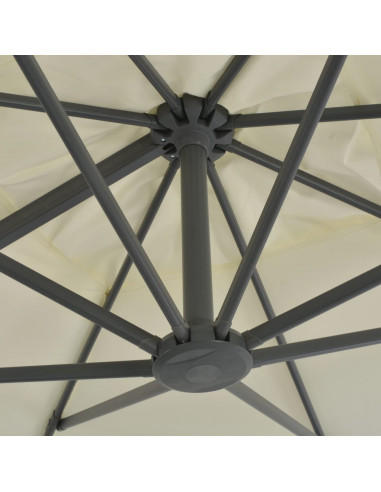 Ombrellone da Giardino con Base Portatile Sabbia