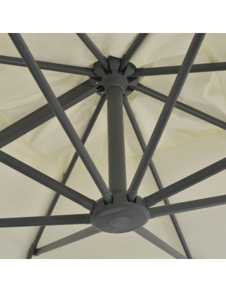 Ombrellone da Giardino con Base Portatile Sabbia