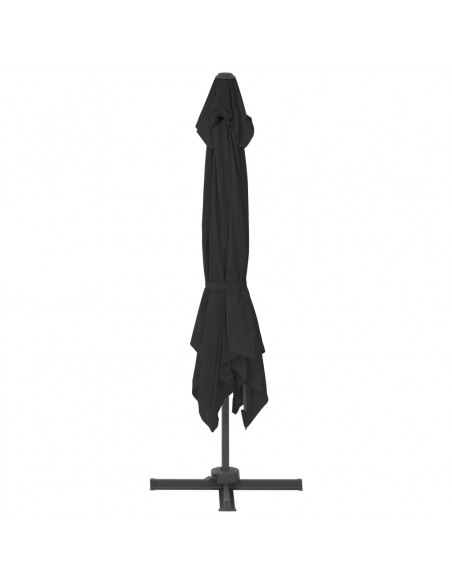 Ombrellone a Sbalzo con Palo in Alluminio 300x300cm Antracite