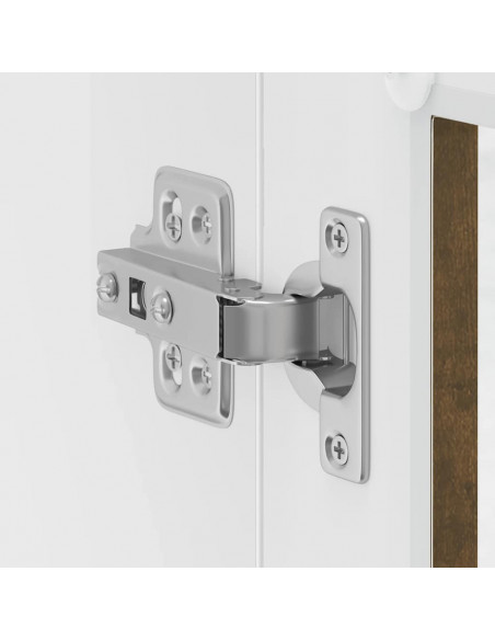 Pensile da Cucina con Porta in Vetro Porto Rovere Fumo