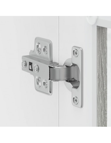 Pensile da Cucina con Porta in Vetro Porto Grigio Sonoma