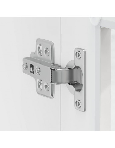 Pensile da Cucina con Porta in Vetro Porto Bianco Lucido