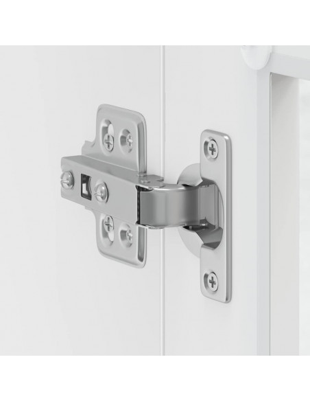 Pensile da Cucina con Porta in Vetro Porto Bianco