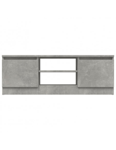Mobile Porta TV con Anta Grigio Cemento 102x30x36 cm