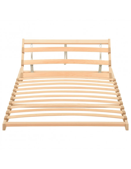 Rete a Doghe con 13 Doghe Zona Testa Regolabile 70x200 cm