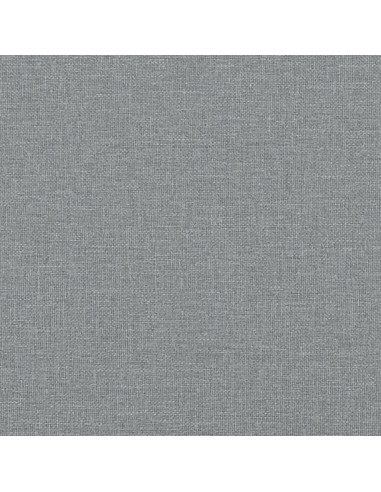 Divano Letto Estraibile Cassetti Grigio Chiaro 90x200cm Tessuto
