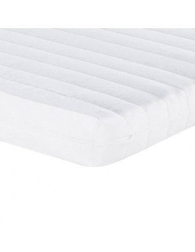 Divano Letto Estraibile Materassi Grigio Chiaro 90x200 Tessuto