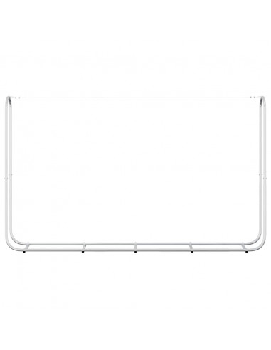 Rastrelliera per Legna 250x25x150 cm in Acciaio Zincato