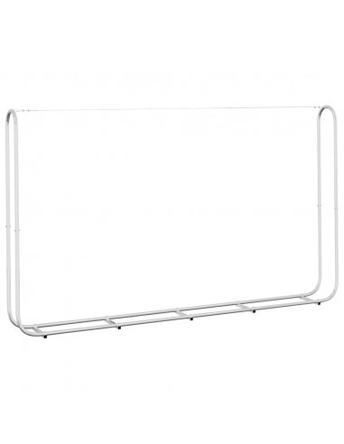 Rastrelliera per Legna 250x25x150 cm in Acciaio Zincato