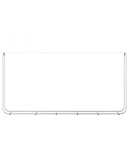 Rastrelliera per Legna 300x25x150 cm in Acciaio Zincato