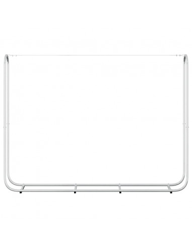 Rastrelliera per Legna 200x25x150 cm in Acciaio Zincato