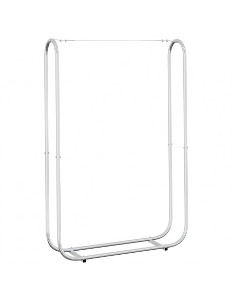 Rastrelliera per Legna 100x25x150 cm in Acciaio Zincato