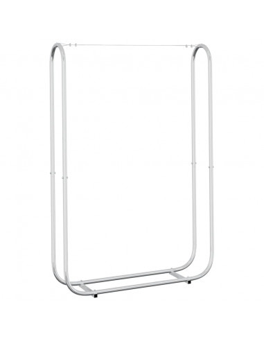 Rastrelliera per Legna 100x25x150 cm in Acciaio Zincato