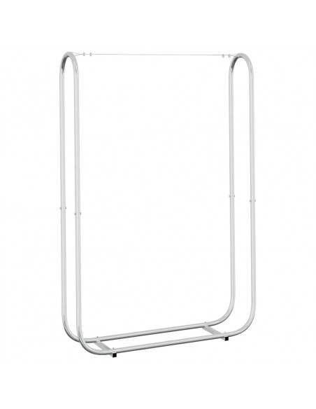 Rastrelliera per Legna 100x25x150 cm in Acciaio Zincato