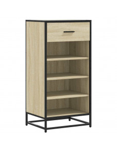 Scarpiera Rovere Sonoma 48x38x97,5 cm in Legno Multistrato