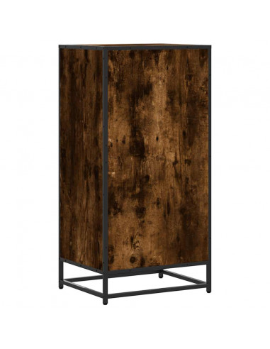 Scarpiera Rovere Fumo 48x38x97,5 cm in Legno Multistrato