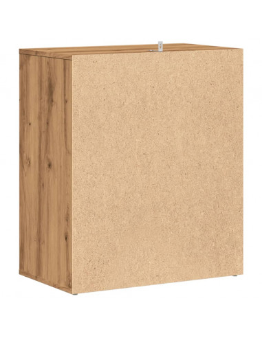 Scarpiera Rovere Artigianale 60x35x70 cm in Legno Multistrato