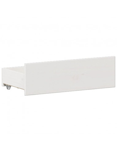 Giroletto con Libreria senza Materasso 180x200 cm in Legno Pino