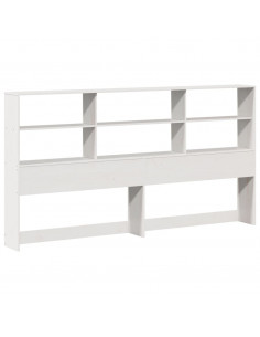 Giroletto con Libreria senza Materasso 180x200 cm in Legno Pino 2