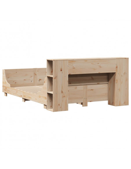 Giroletto senza Materasso 150x200 cm in Legno Massello di Pino
