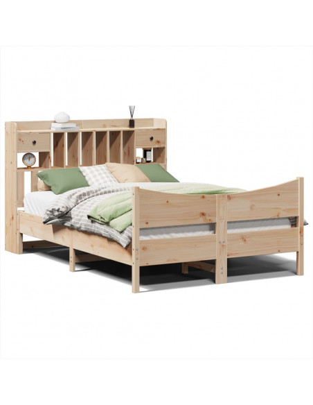 Giroletto senza Materasso 150x200 cm in Legno Massello di Pino