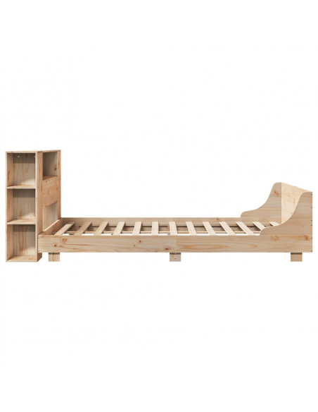 Giroletto senza Materasso 150x200 cm in Legno Massello di Pino