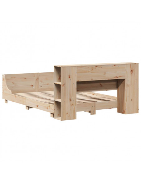 Giroletto senza Materasso 150x200 cm in Legno Massello di Pino