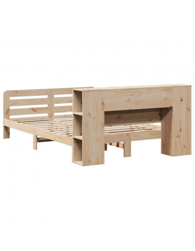 Giroletto senza Materasso 150x200 cm in Legno Massello di Pino