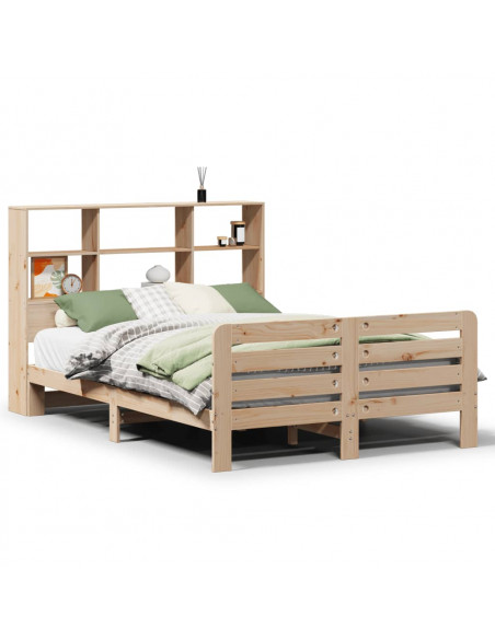 Giroletto senza Materasso 150x200 cm in Legno Massello di Pino