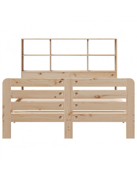 Giroletto senza Materasso 150x200 cm in Legno Massello di Pino