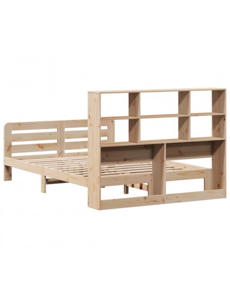 Giroletto senza Materasso 150x200 cm in Legno Massello di Pino