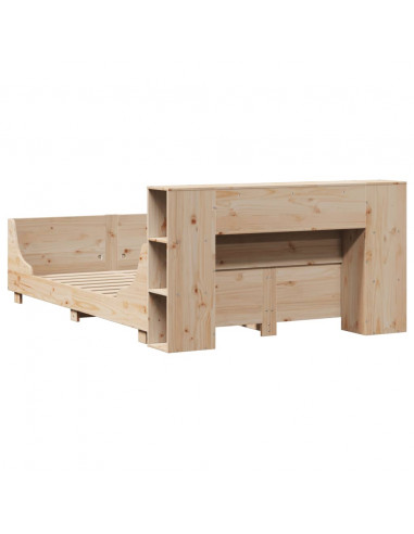 Giroletto senza Materasso 160x200 cm in Legno Massello di Pino