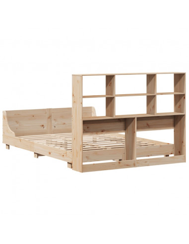 Giroletto senza Materasso 160x200 cm in Legno Massello di Pino