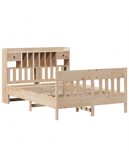 Giroletto senza Materasso 160x200 cm in Legno Massello di Pino