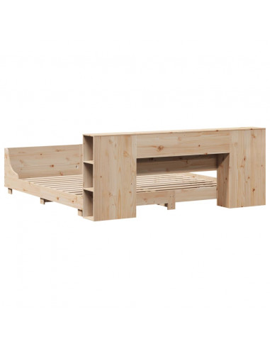 Giroletto senza Materasso 180x200 cm in Legno Massello di Pino