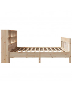 Giroletto senza Materasso 180x200 cm in Legno Massello di Pino