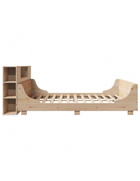 Giroletto senza Materasso 180x200 cm in Legno Massello di Pino