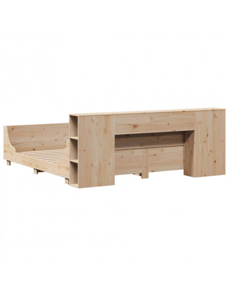 Giroletto senza Materasso 180x200 cm in Legno Massello di Pino