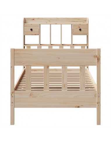 Giroletto senza Materasso 75x190 cm in Legno Massello di Pino